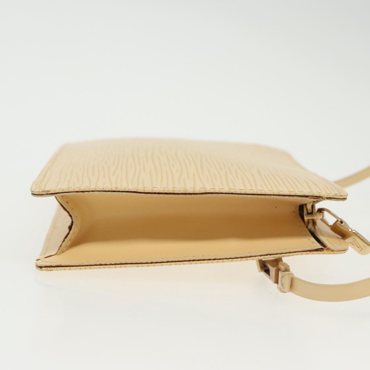 Louis Vuitton Beige Leather Shoulder Bag (Pre-Owned) Size ONE SIZE - 3 Thumbnail