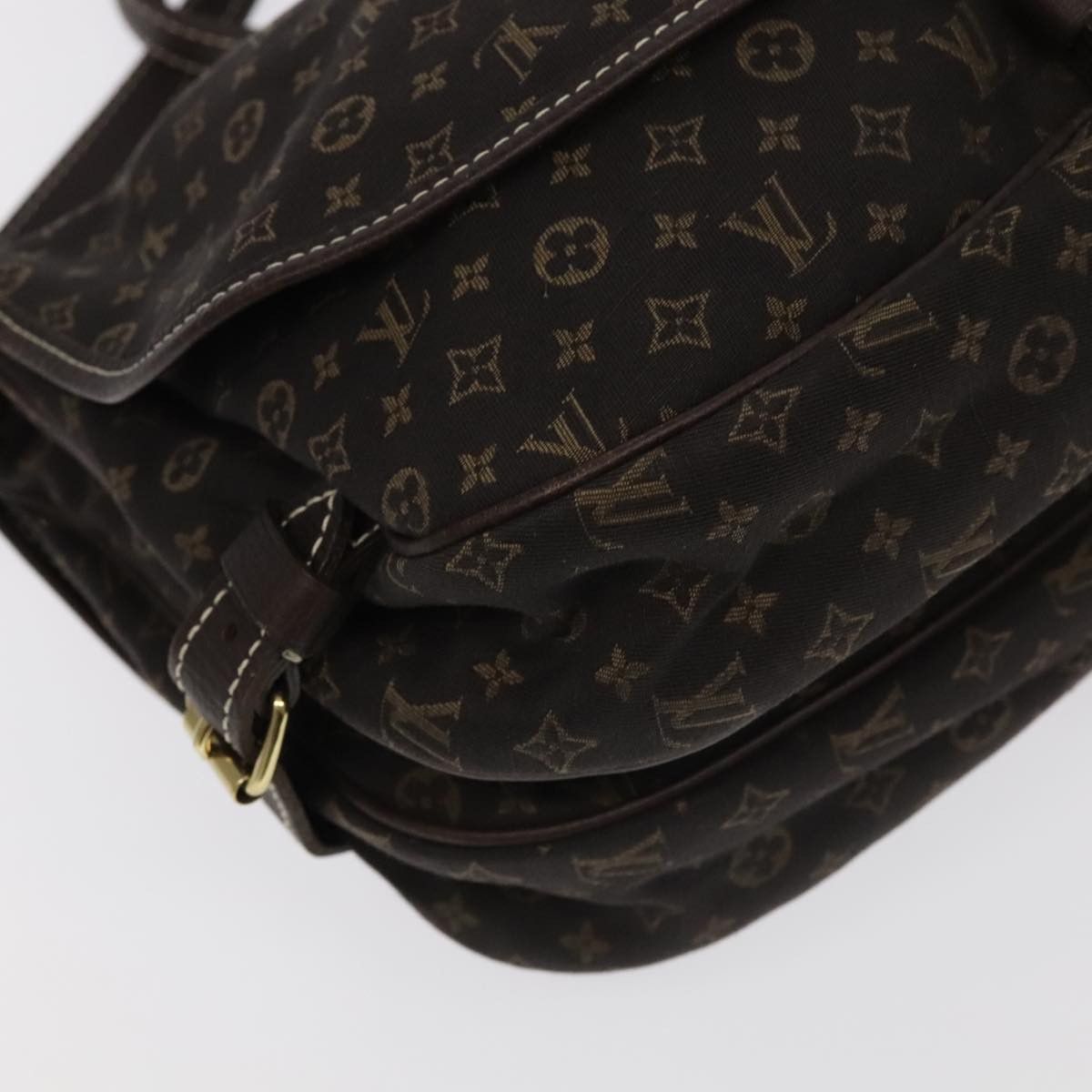 Louis Vuitton Saumur 30 Brown Canvas Shoulder Bag (Pre-Owned) Size ONE SIZE - 10 Thumbnail