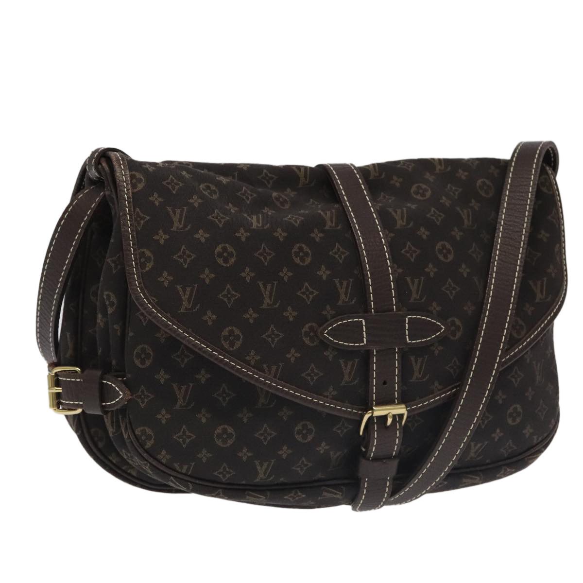 Louis Vuitton Saumur 30 Brown Canvas Shoulder Bag (Pre-Owned) Size ONE SIZE - 18 Thumbnail