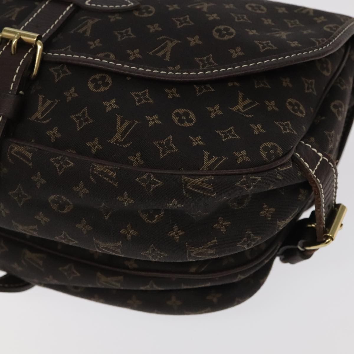 Louis Vuitton Saumur 30 Brown Canvas Shoulder Bag (Pre-Owned) Size ONE SIZE - 9 Thumbnail