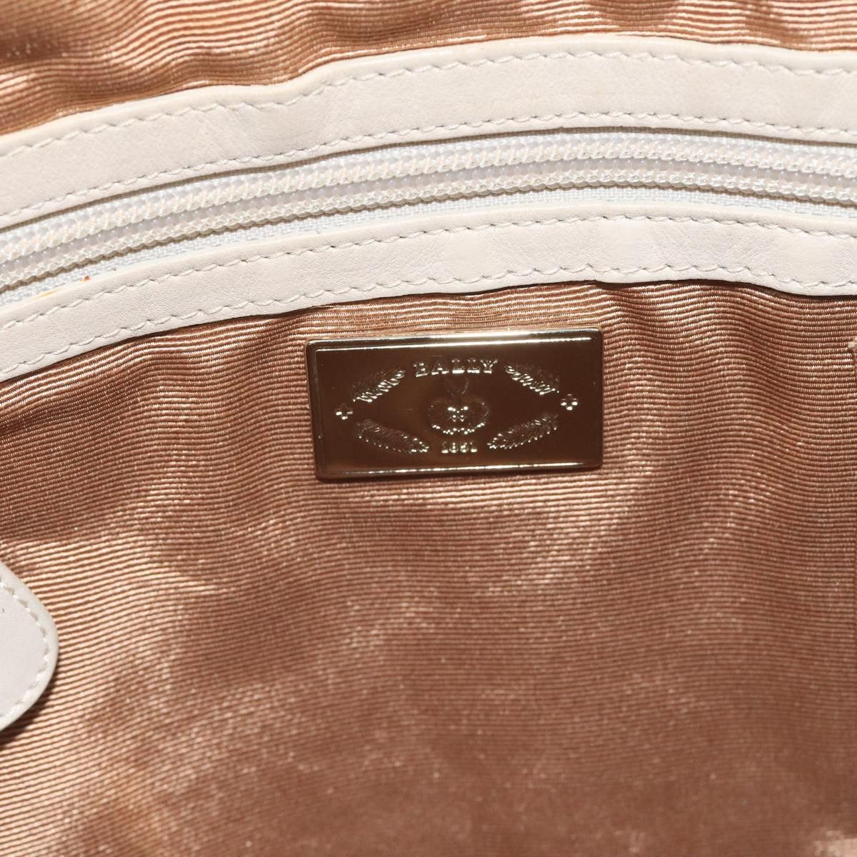 Bally Beige Leather Shoulder Bag (Pre-Owned) Size ONE SIZE - 14 Thumbnail