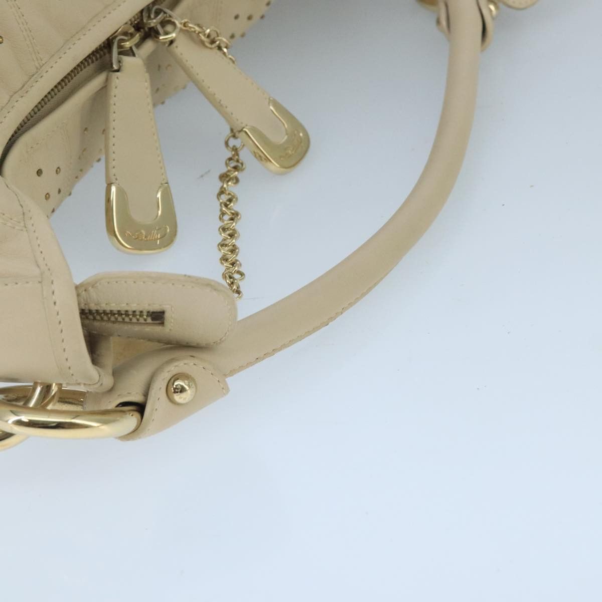 Bally Beige Leather Shoulder Bag (Pre-Owned) Size ONE SIZE - 5 Thumbnail