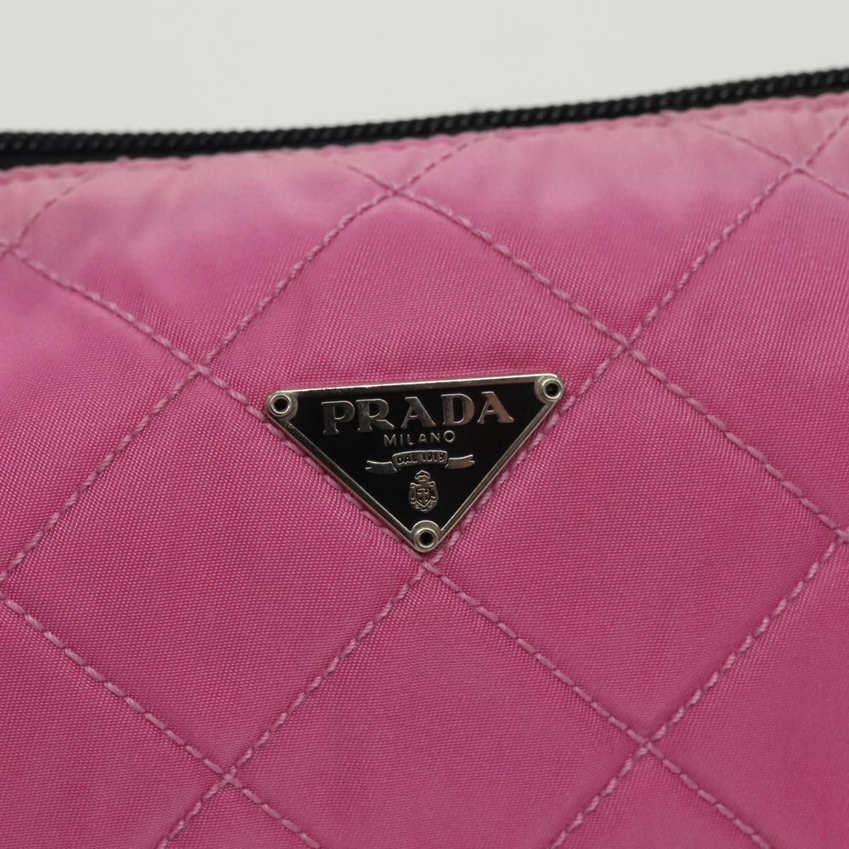 Prada Re-Nylon Pink Synthetic Clutch Bag (Pre-Owned) Size ONE SIZE - 14 Thumbnail