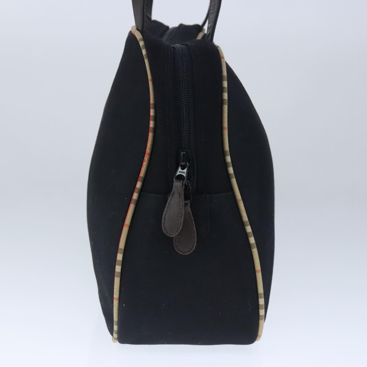 Burberry Black Canvas Handbag (Pre-Owned) Size ONE SIZE - 4 Thumbnail