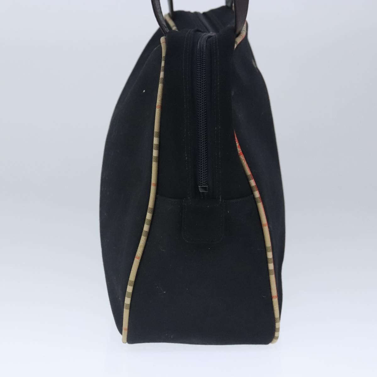 Burberry Black Canvas Handbag (Pre-Owned) Size ONE SIZE - 3 Thumbnail