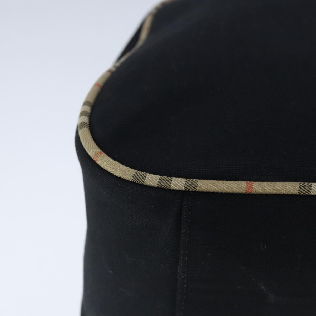 Burberry Black Canvas Handbag (Pre-Owned) Size ONE SIZE - 8 Thumbnail
