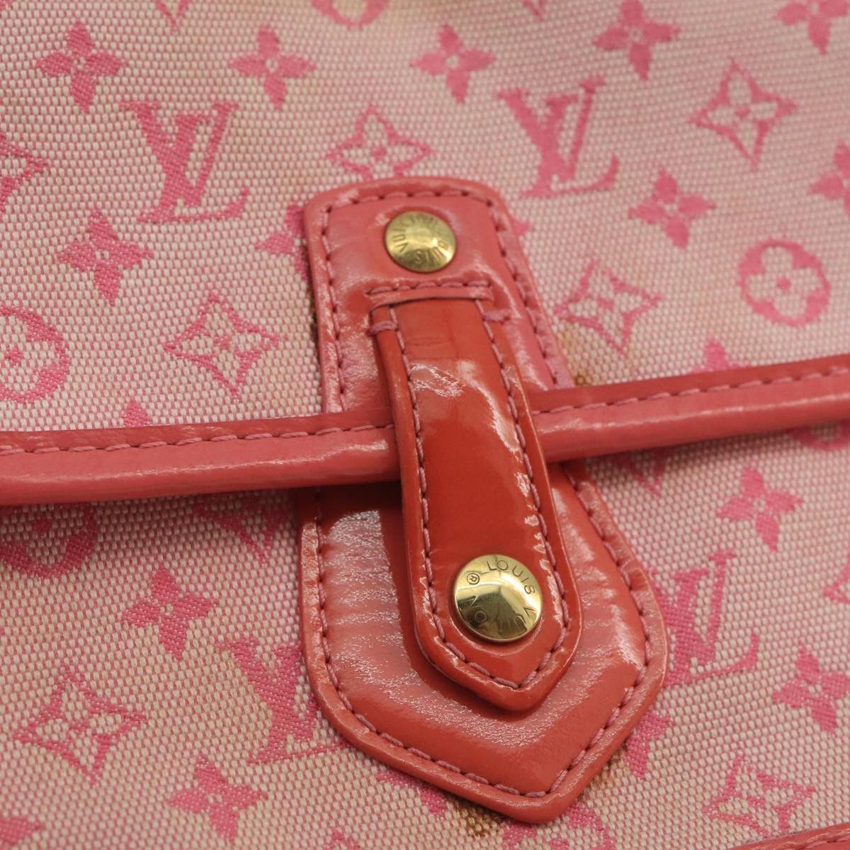 Louis Vuitton Mary Kate Pink Canvas Clutch Bag (Pre-Owned) Size ONE SIZE - 10 Thumbnail