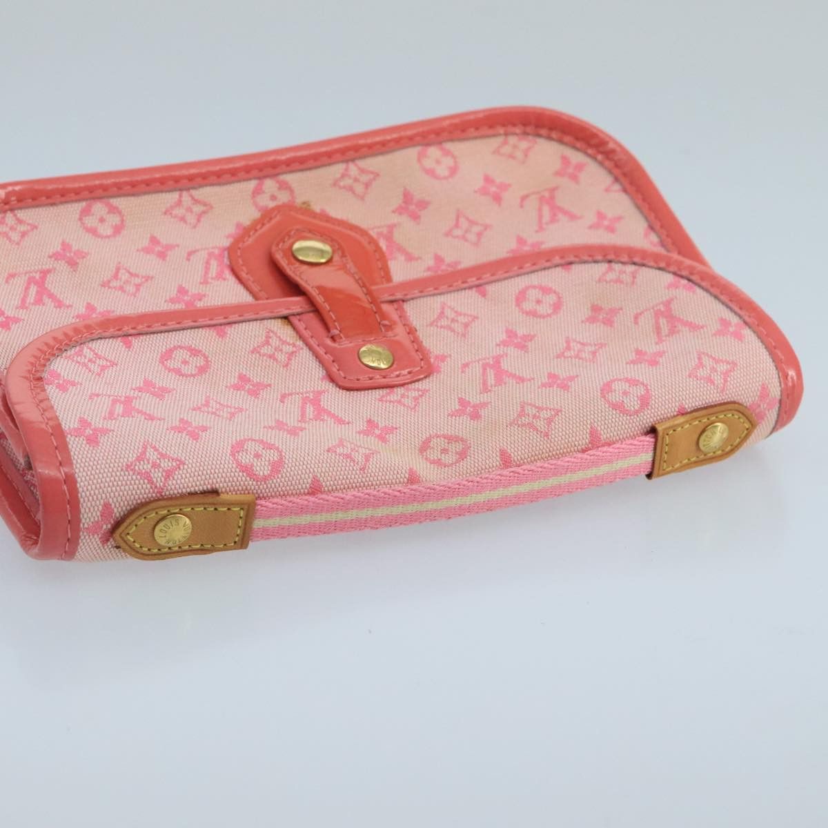 Louis Vuitton Mary Kate Pink Canvas Clutch Bag (Pre-Owned) Size ONE SIZE - 5 Thumbnail