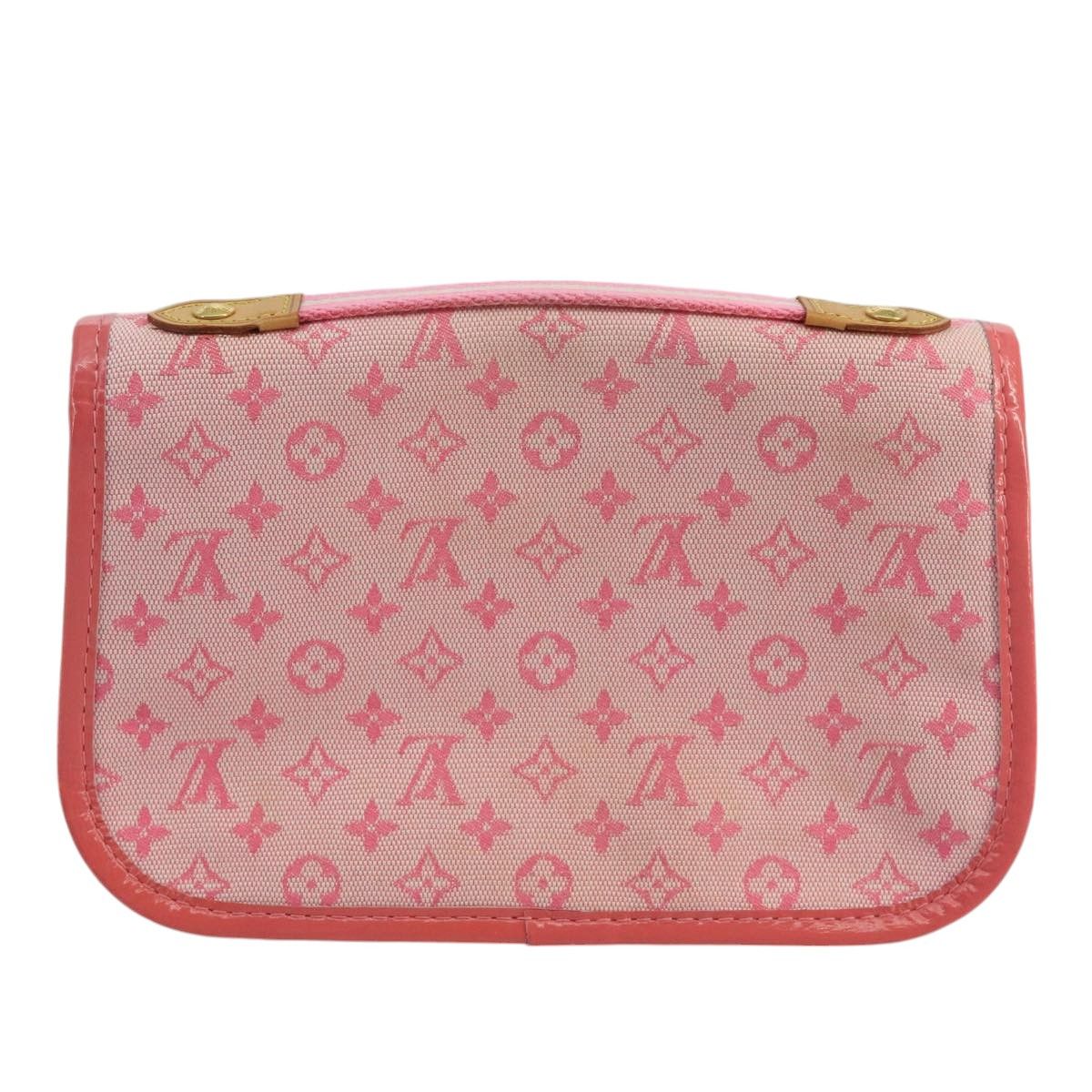 Louis Vuitton Mary Kate Pink Canvas Clutch Bag (Pre-Owned) Size ONE SIZE - 2 Thumbnail