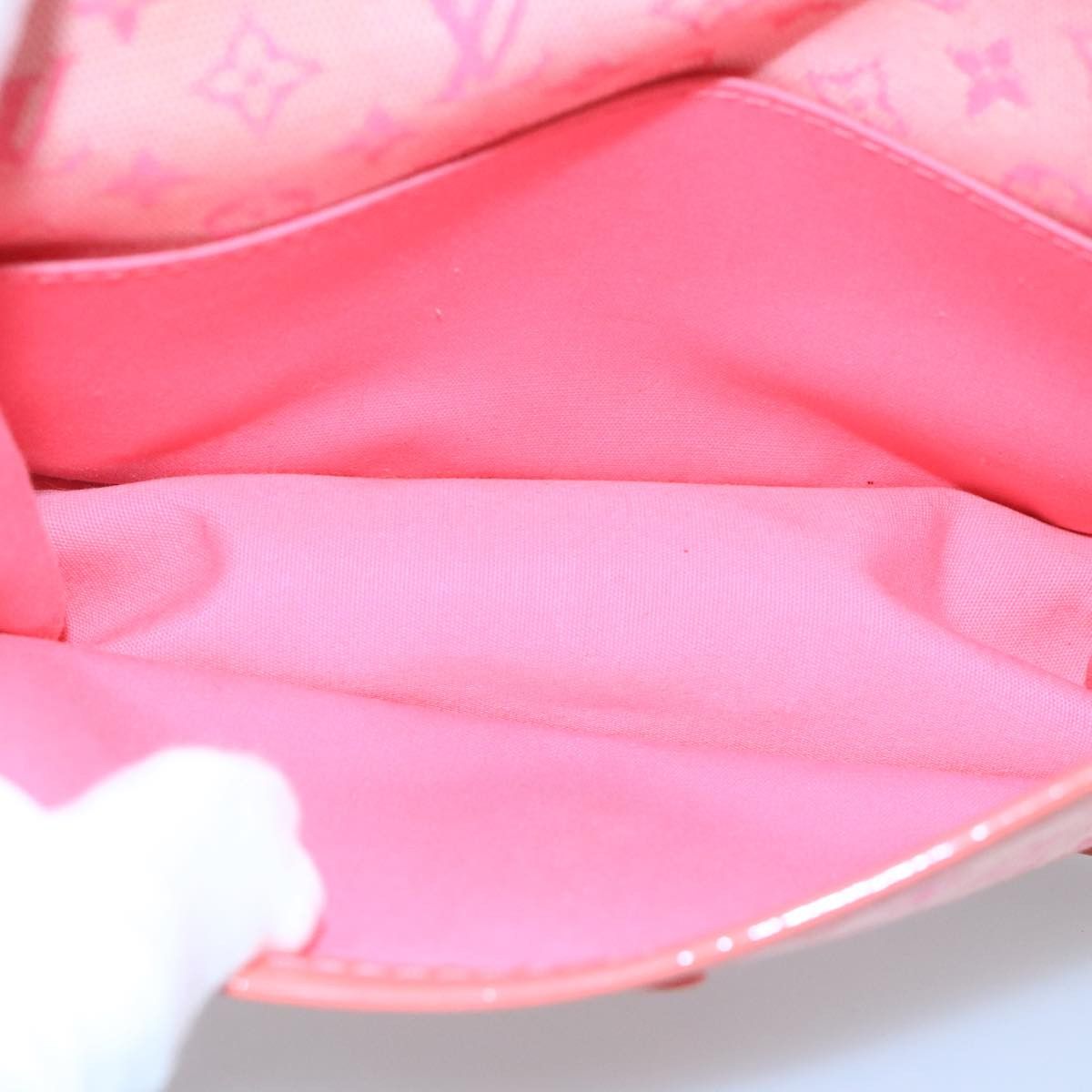 Louis Vuitton Mary Kate Pink Canvas Clutch Bag (Pre-Owned) Size ONE SIZE - 11 Thumbnail