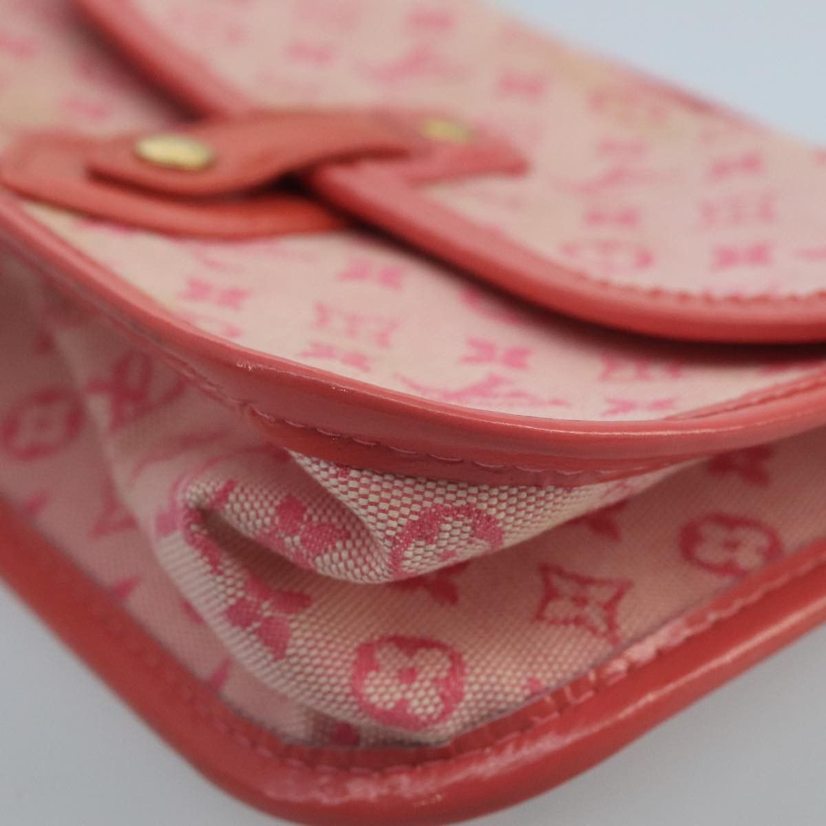 Louis Vuitton Mary Kate Pink Canvas Clutch Bag (Pre-Owned) Size ONE SIZE - 6 Thumbnail