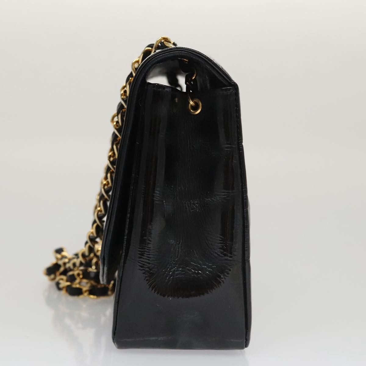 Chanel Diana Black Patent Leather Shoulder Bag (Pre-Owned) Size ONE SIZE - 3 Thumbnail