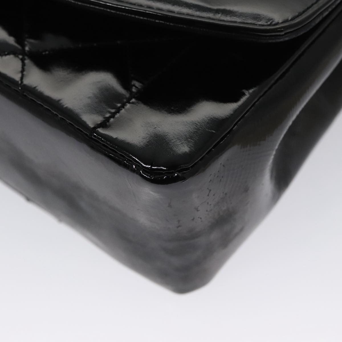 Chanel Diana Black Patent Leather Shoulder Bag (Pre-Owned) Size ONE SIZE - 8 Thumbnail