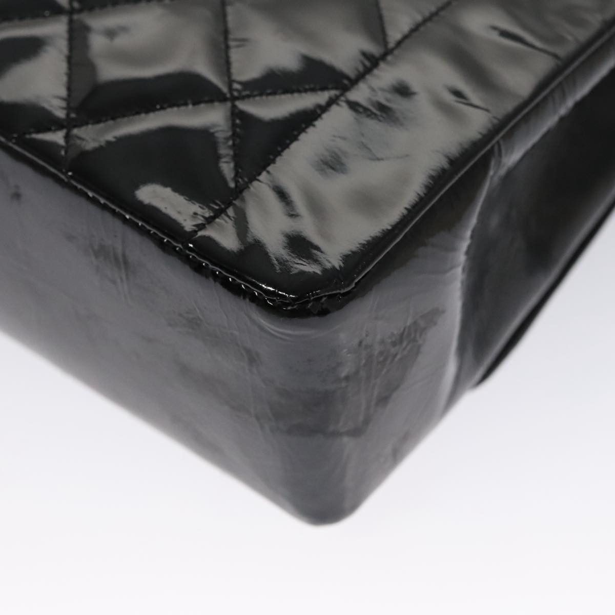 Chanel Diana Black Patent Leather Shoulder Bag (Pre-Owned) Size ONE SIZE - 10 Thumbnail