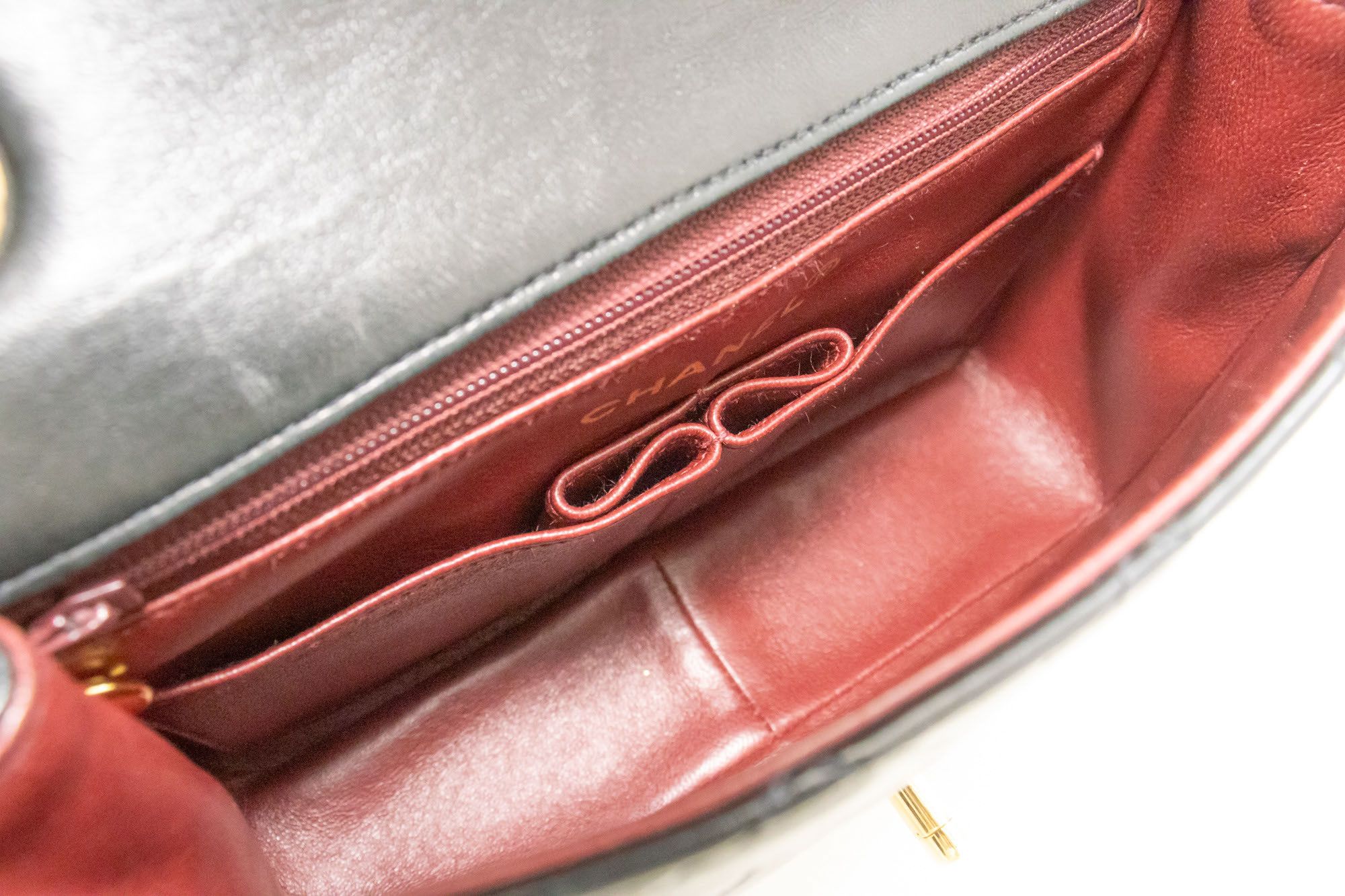 Chanel Timeless Black Leather Shoulder Bag (Pre-Owned) Size ONE SIZE - 8 Thumbnail