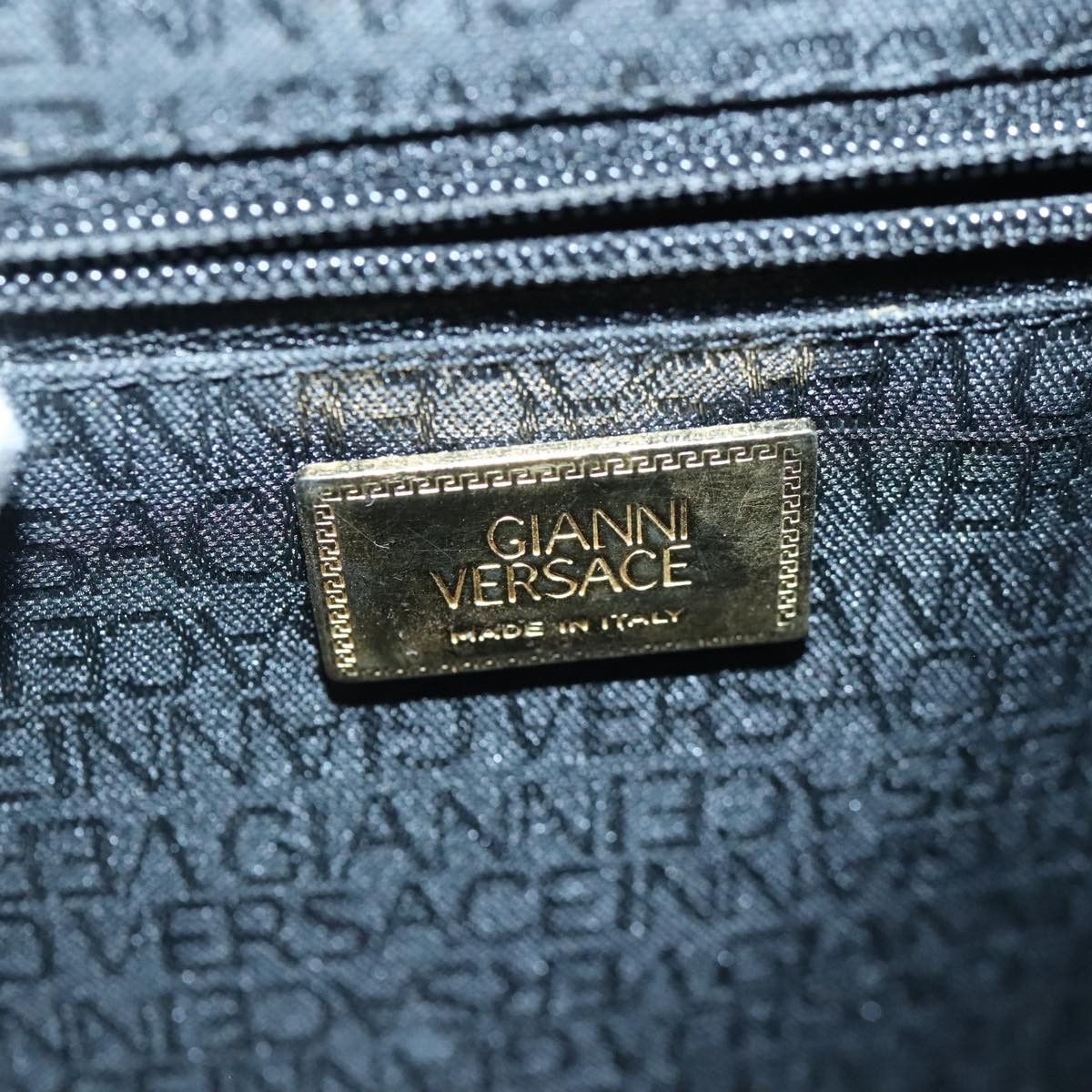 Versace Black Leather Shoulder Bag (Pre-Owned) Size ONE SIZE - 14 Thumbnail