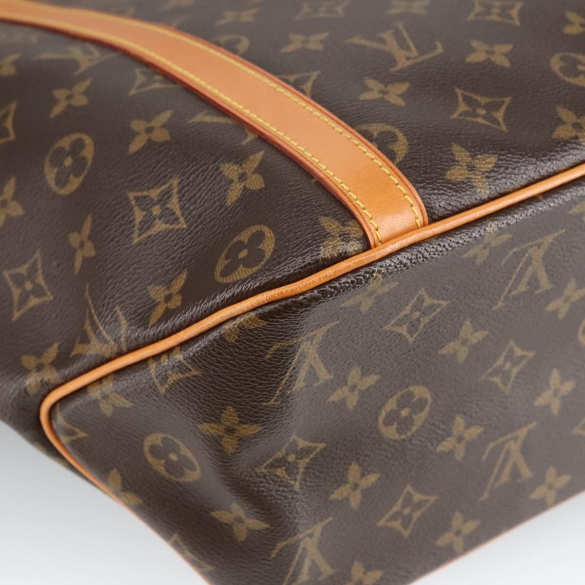 Louis Vuitton Shopping Brown Canvas Tote Bag (Pre-Owned) Size ONE SIZE - 9 Thumbnail