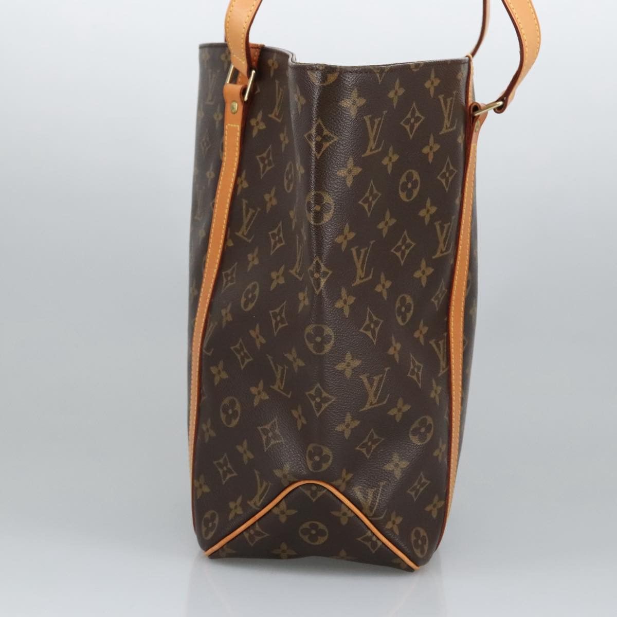 Louis Vuitton Shopping Brown Canvas Tote Bag (Pre-Owned) Size ONE SIZE - 4 Thumbnail