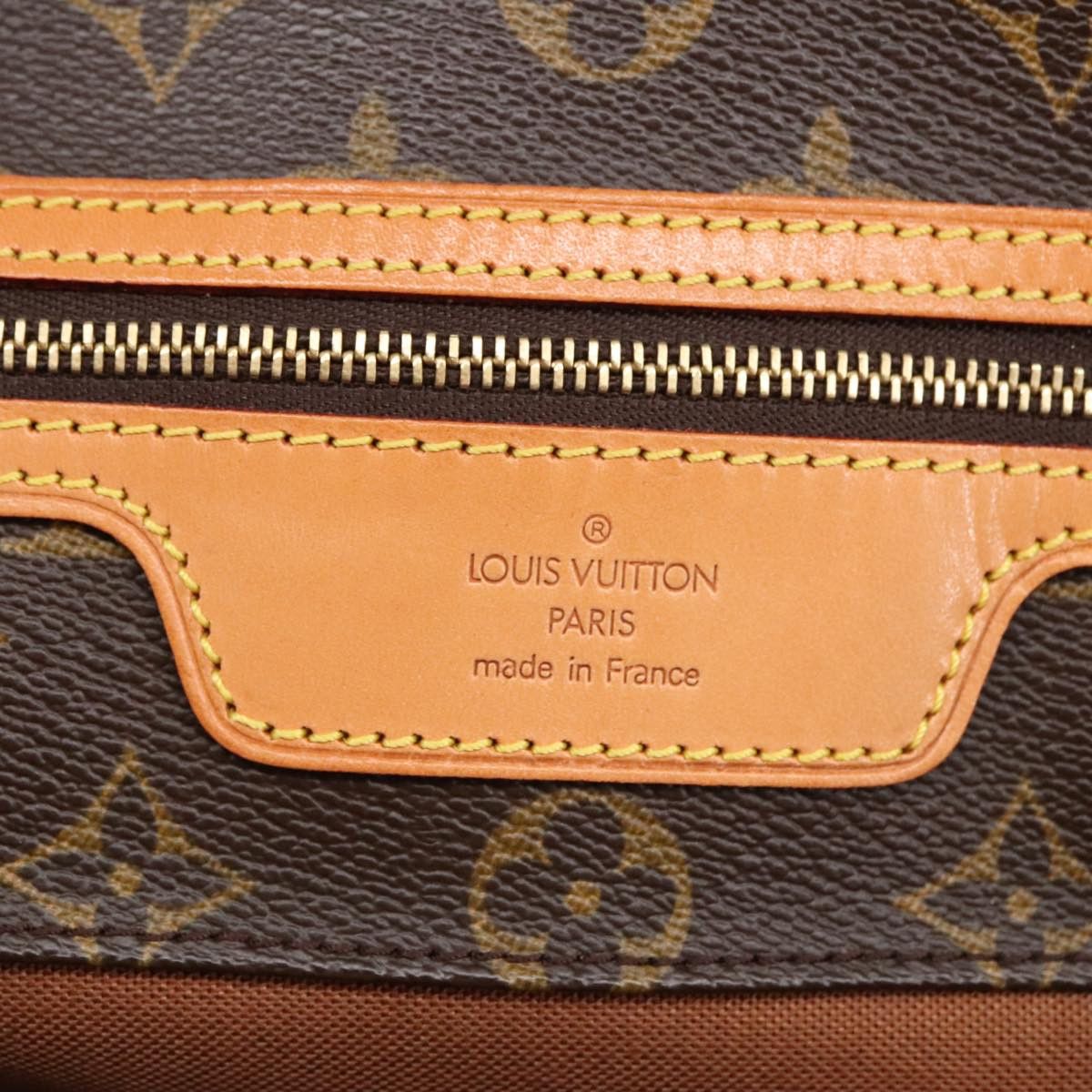 Louis Vuitton Shopping Brown Canvas Tote Bag (Pre-Owned) Size ONE SIZE - 14 Thumbnail