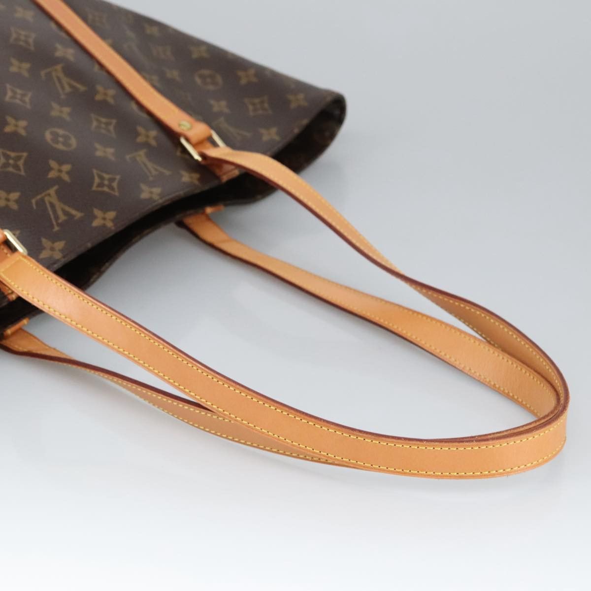 Louis Vuitton Shopping Brown Canvas Tote Bag (Pre-Owned) Size ONE SIZE - 5 Thumbnail
