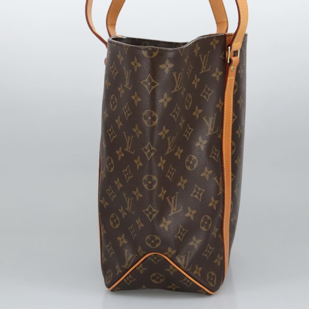 Louis Vuitton Shopping Brown Canvas Tote Bag (Pre-Owned) Size ONE SIZE - 3 Thumbnail