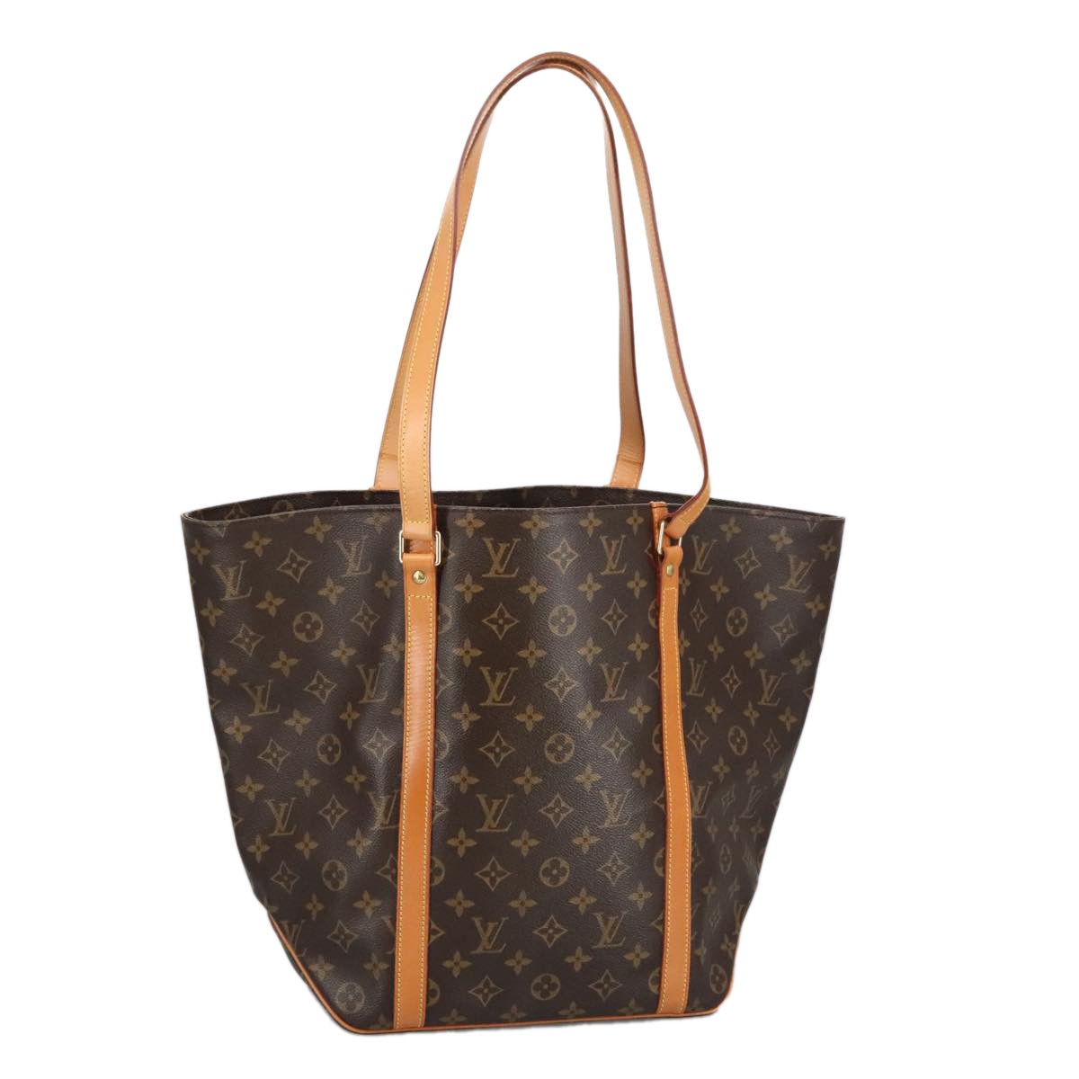 Louis Vuitton Shopping Brown Canvas Tote Bag (Pre-Owned) Size ONE SIZE - 17 Thumbnail