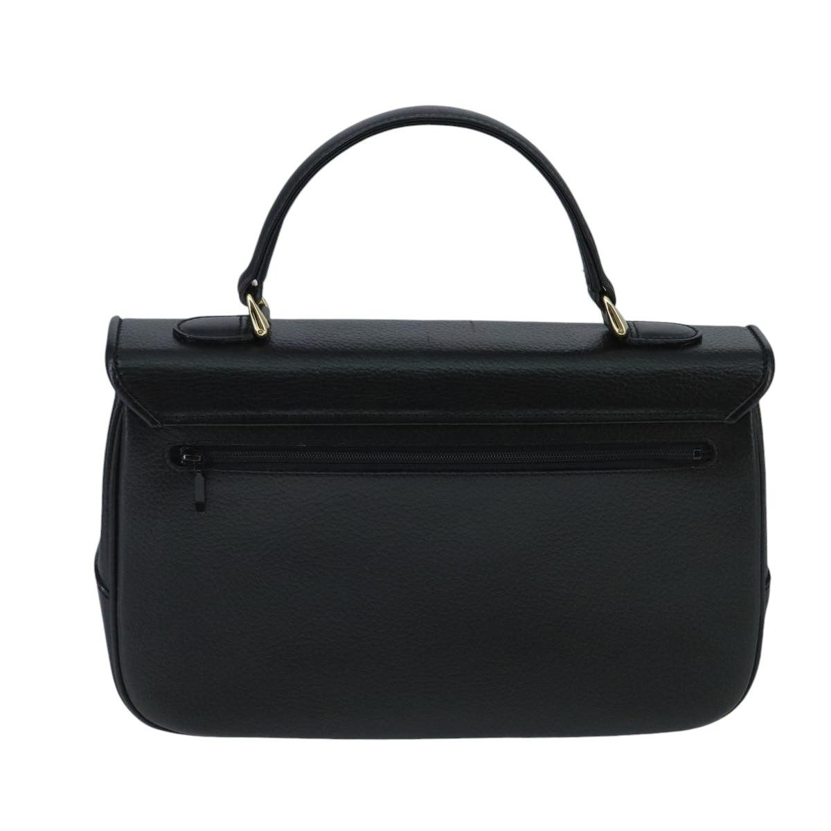 Burberry Black Leather Handbag (Pre-Owned) Size ONE SIZE - 2 Thumbnail