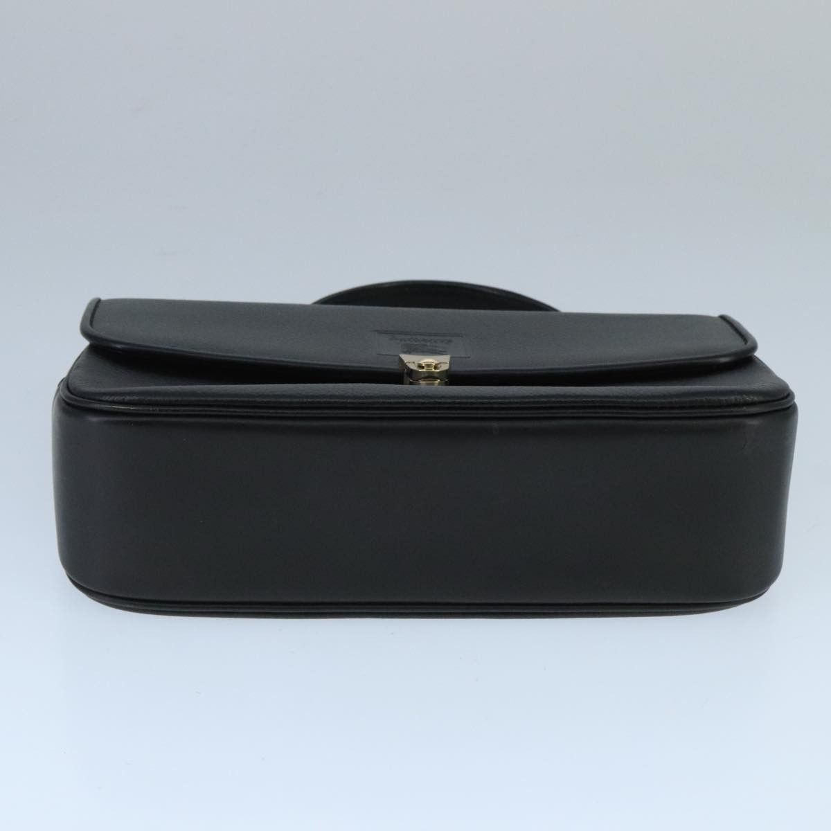 Burberry Black Leather Handbag (Pre-Owned) Size ONE SIZE - 6 Thumbnail