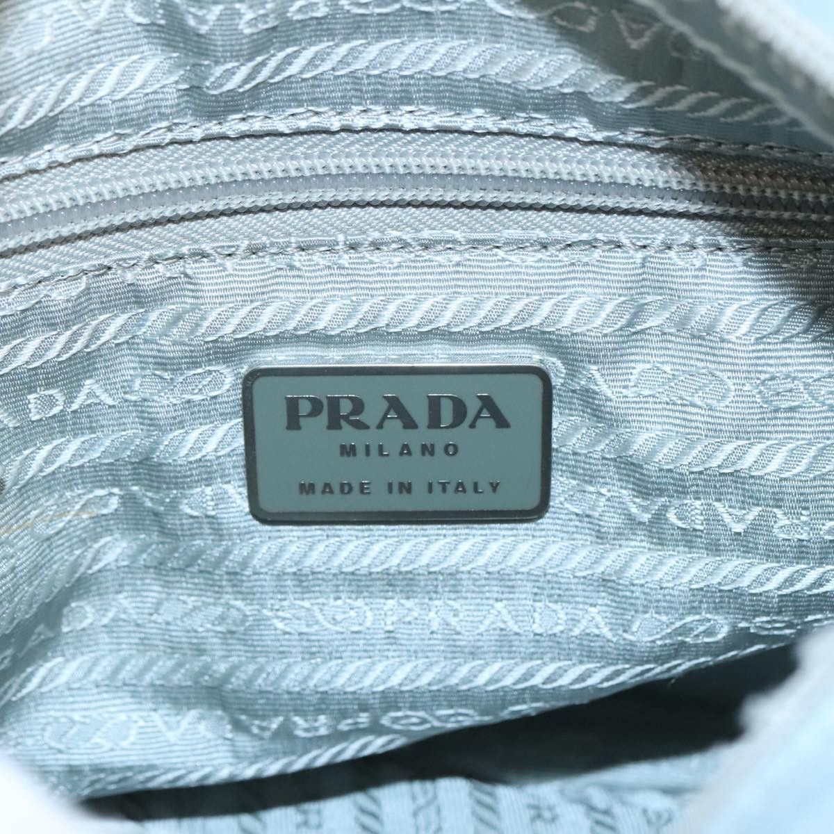 Prada Re-Nylon Blue Synthetic Shoulder Bag (Pre-Owned) Size ONE SIZE - 14 Thumbnail