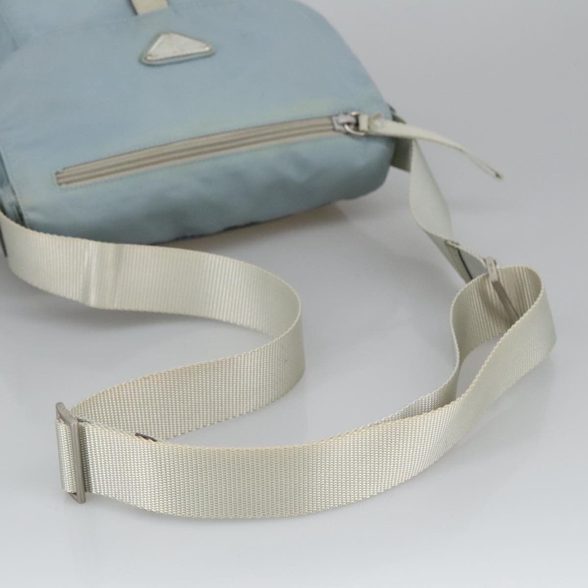 Prada Re-Nylon Blue Synthetic Shoulder Bag (Pre-Owned) Size ONE SIZE - 5 Thumbnail