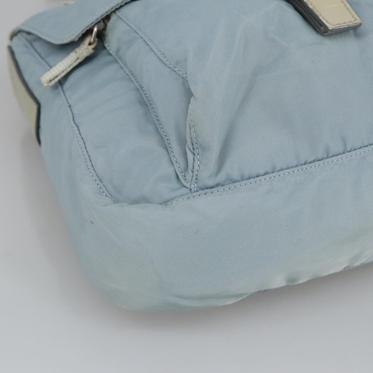 Prada Re-Nylon Blue Synthetic Shoulder Bag (Pre-Owned) Size ONE SIZE - 8 Thumbnail