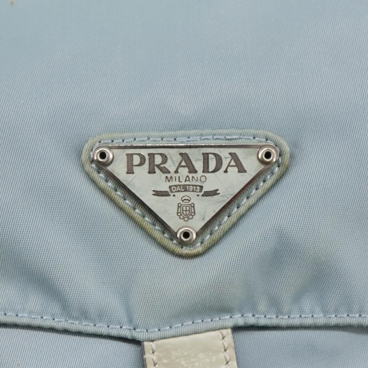 Prada Re-Nylon Blue Synthetic Shoulder Bag (Pre-Owned) Size ONE SIZE - 19 Thumbnail