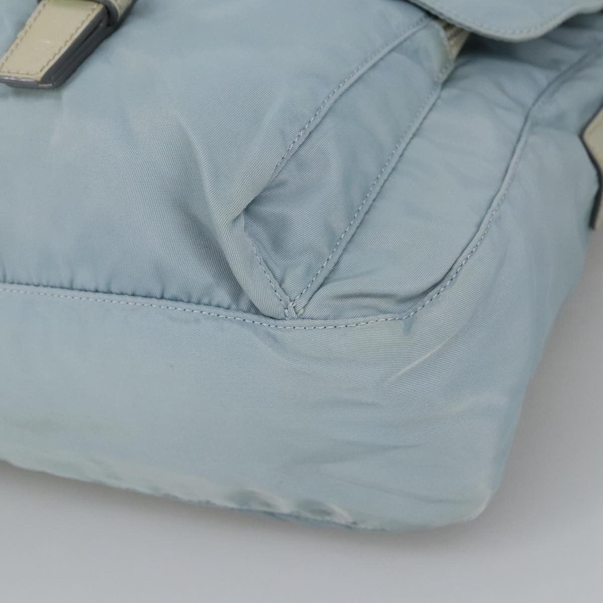 Prada Re-Nylon Blue Synthetic Shoulder Bag (Pre-Owned) Size ONE SIZE - 7 Thumbnail
