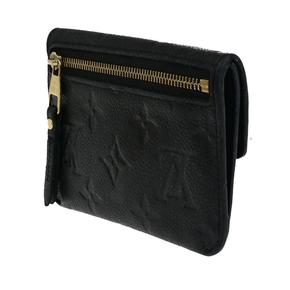 Louis Vuitton Pochette Clés Black Leather Wallet (Pre-Owned) Size ONE SIZE - 4 Thumbnail