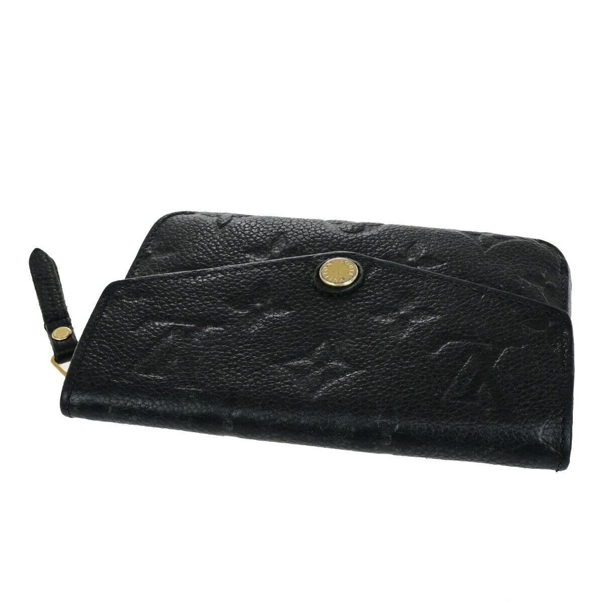 Louis Vuitton Pochette Clés Black Leather Wallet (Pre-Owned) Size ONE SIZE - 5 Thumbnail