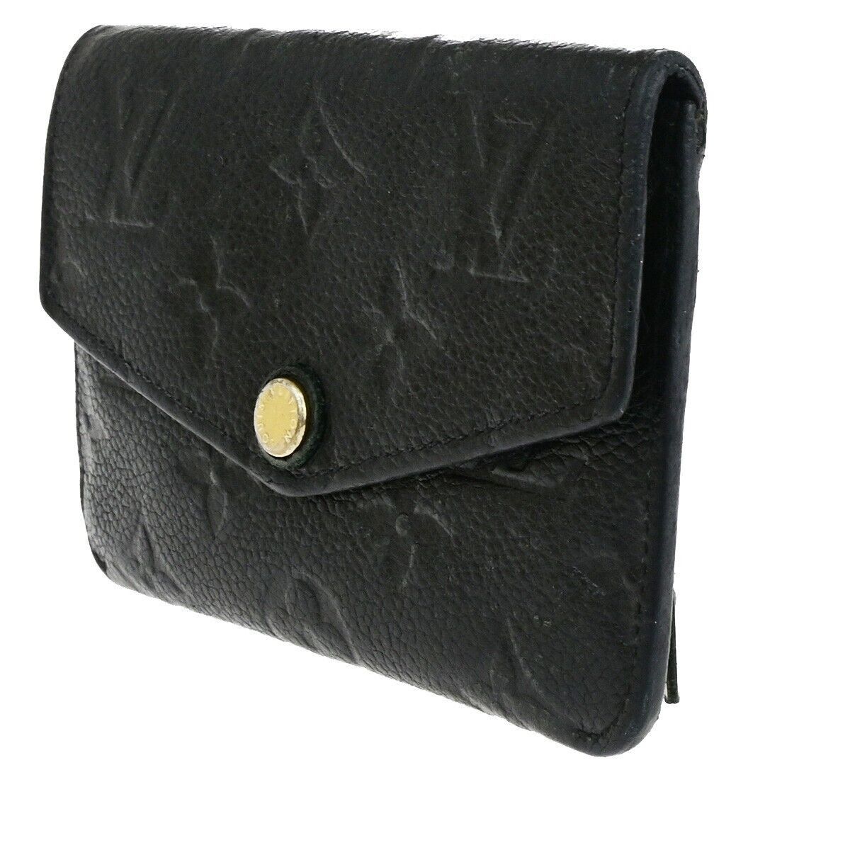 Louis Vuitton Pochette Clés Black Leather Wallet (Pre-Owned) Size ONE SIZE - 3 Thumbnail