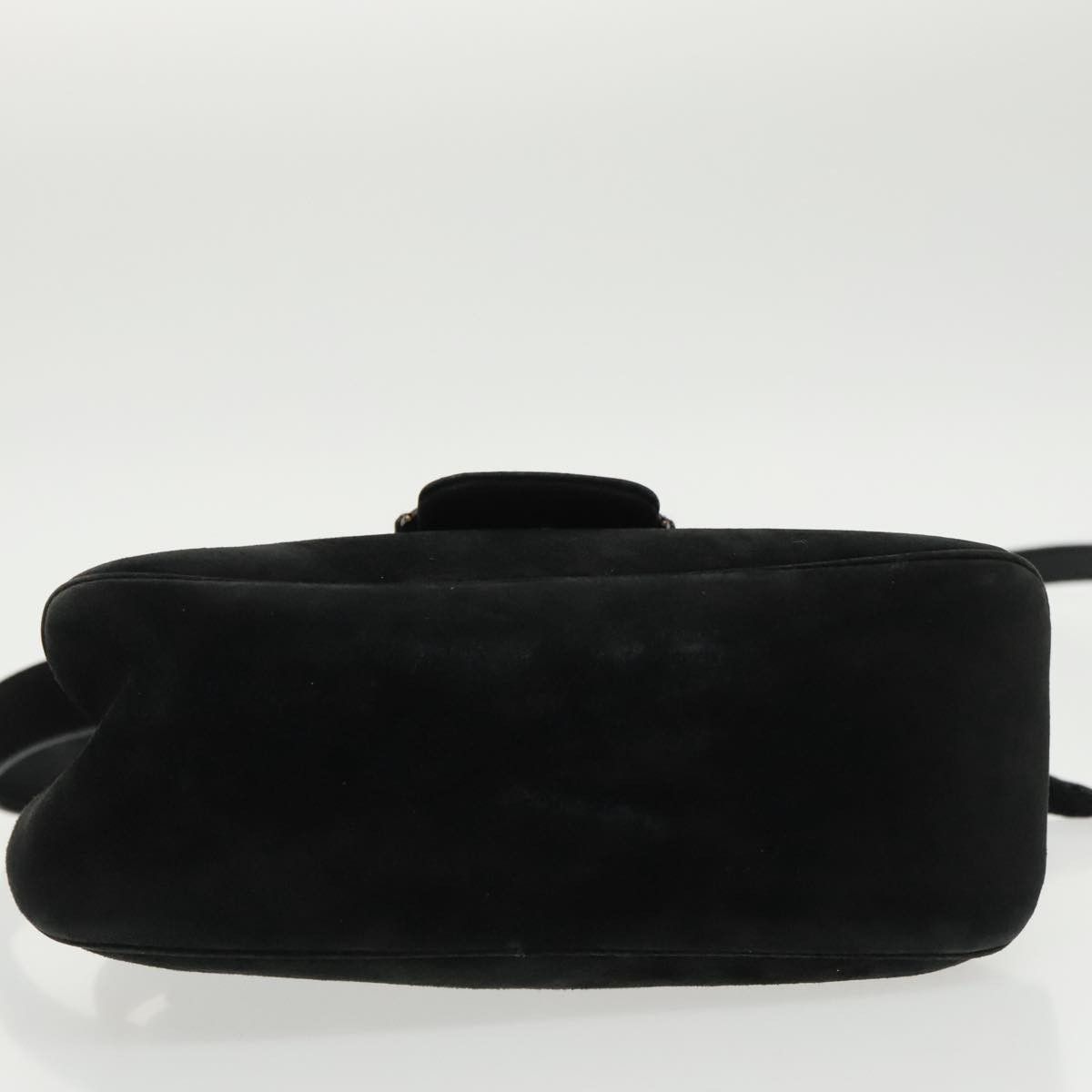 Salvatore Ferragamo Vara Black Suede Handbag (Pre-Owned) Size ONE SIZE - 20 Thumbnail