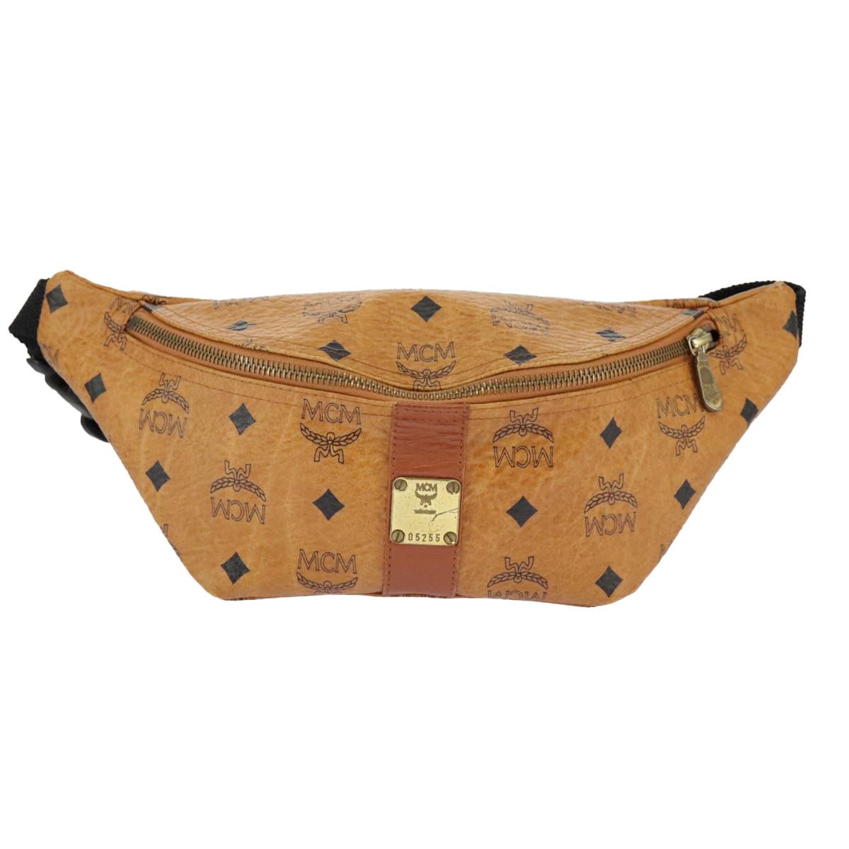 MCM Visetos Brown Canvas Shoulder Bag (Pre-Owned) Size ONE SIZE - 15 Thumbnail