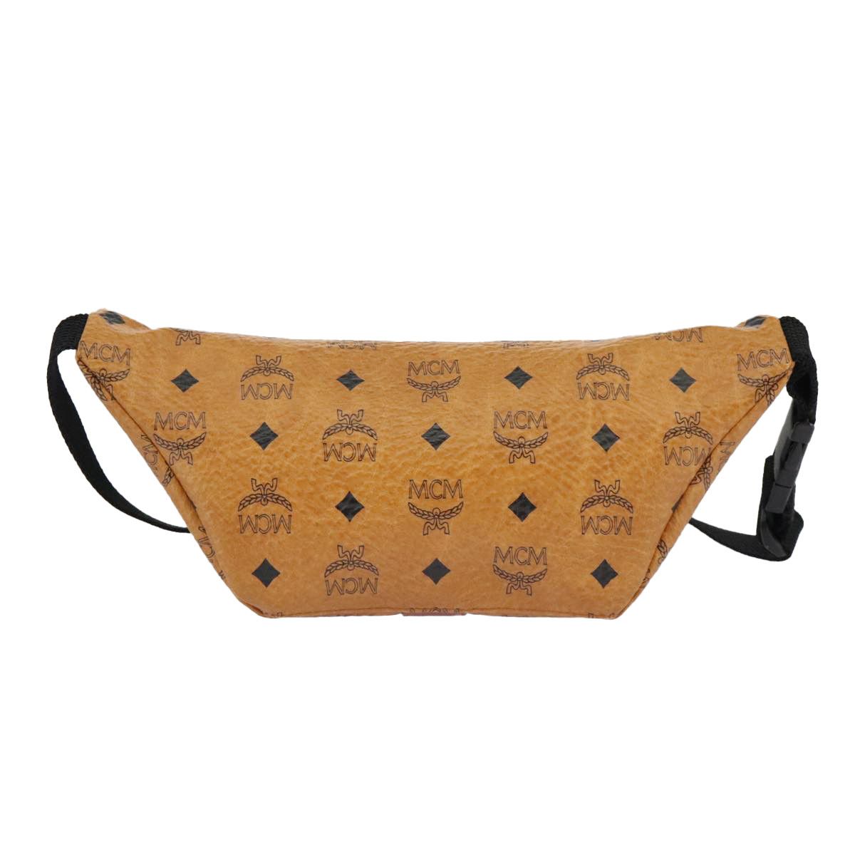 MCM Visetos Brown Canvas Shoulder Bag (Pre-Owned) Size ONE SIZE - 2 Thumbnail