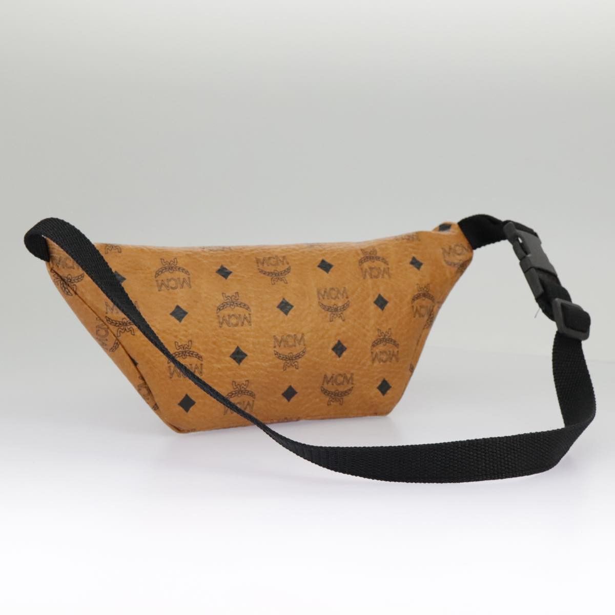 MCM Visetos Brown Canvas Shoulder Bag (Pre-Owned) Size ONE SIZE - 6 Thumbnail