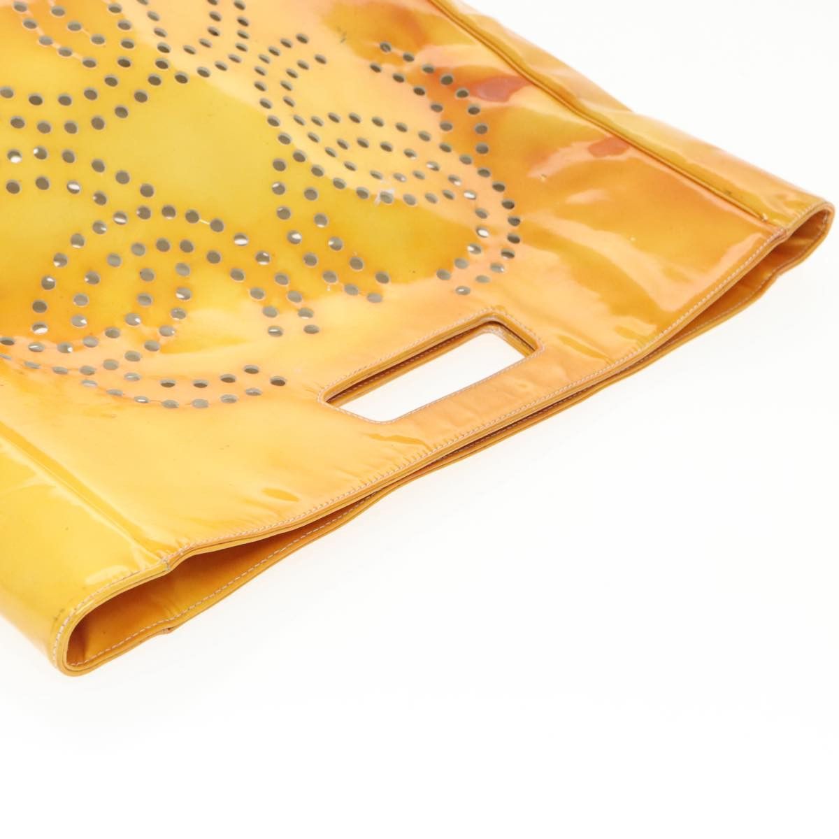 Chanel Yellow Patent Leather Handbag (Pre-Owned) Size ONE SIZE - 5 Thumbnail
