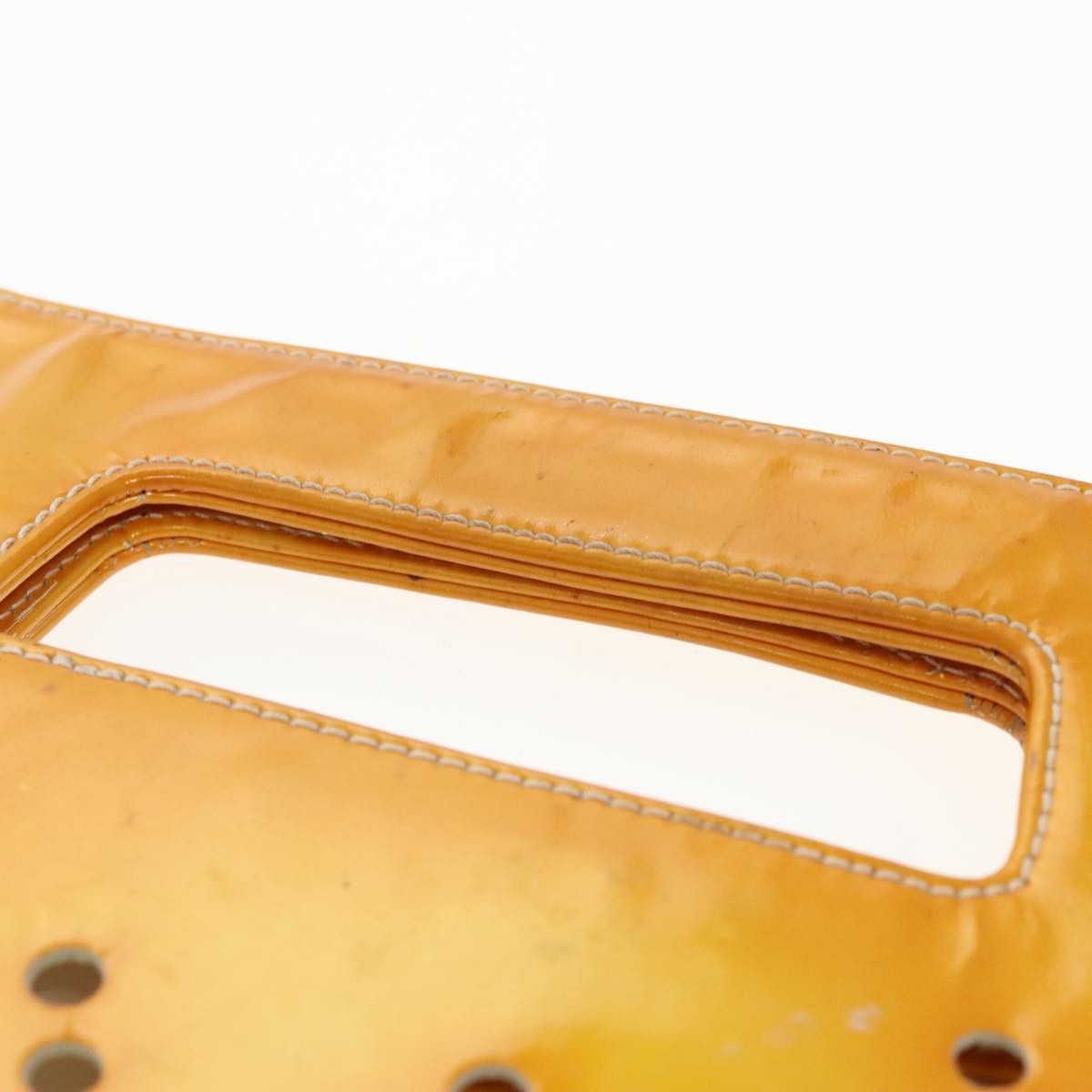 Chanel Yellow Patent Leather Handbag (Pre-Owned) Size ONE SIZE - 16 Thumbnail