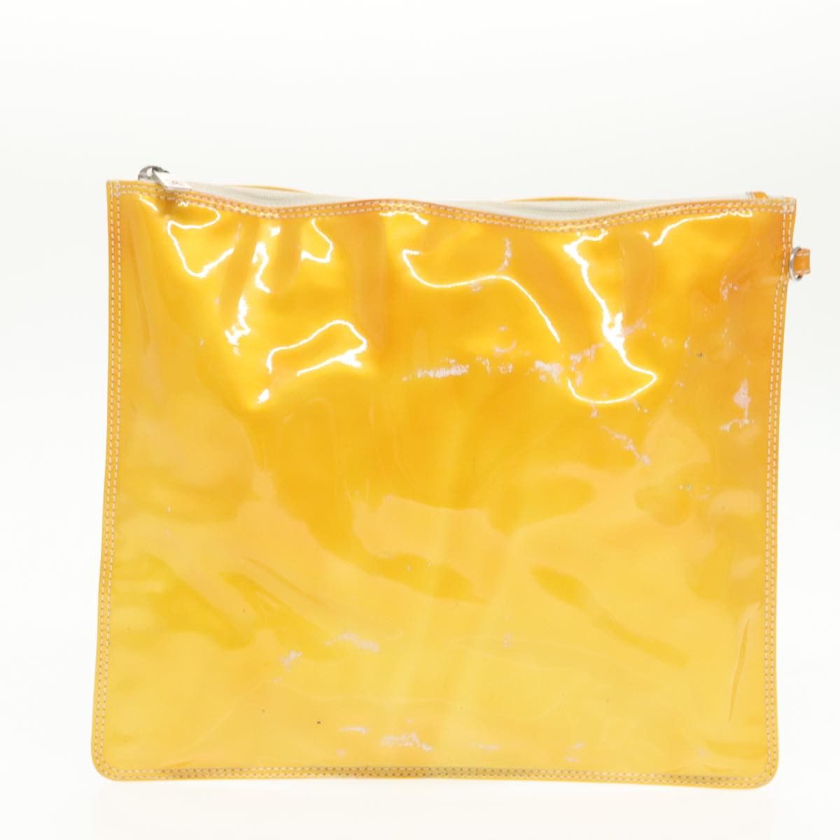 Chanel Yellow Patent Leather Handbag (Pre-Owned) Size ONE SIZE - 19 Thumbnail