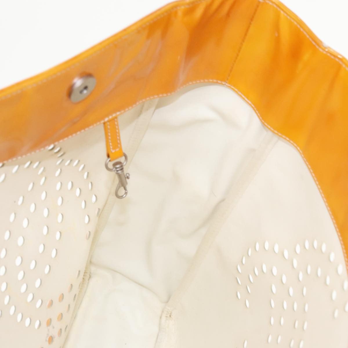 Chanel Yellow Patent Leather Handbag (Pre-Owned) Size ONE SIZE - 11 Thumbnail