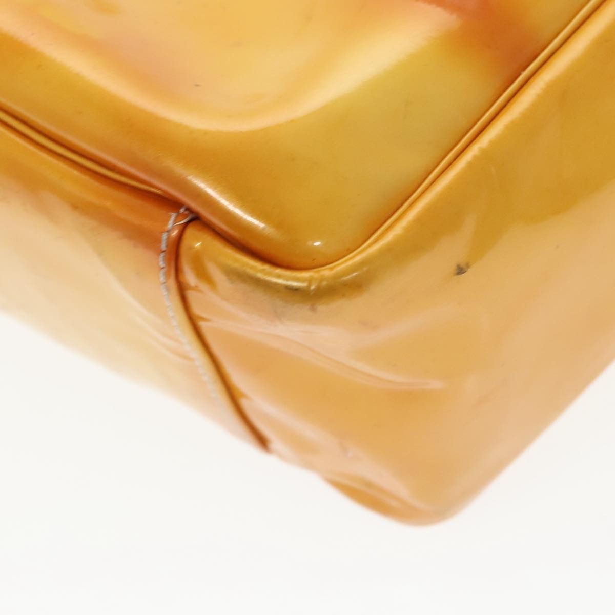 Chanel Yellow Patent Leather Handbag (Pre-Owned) Size ONE SIZE - 6 Thumbnail