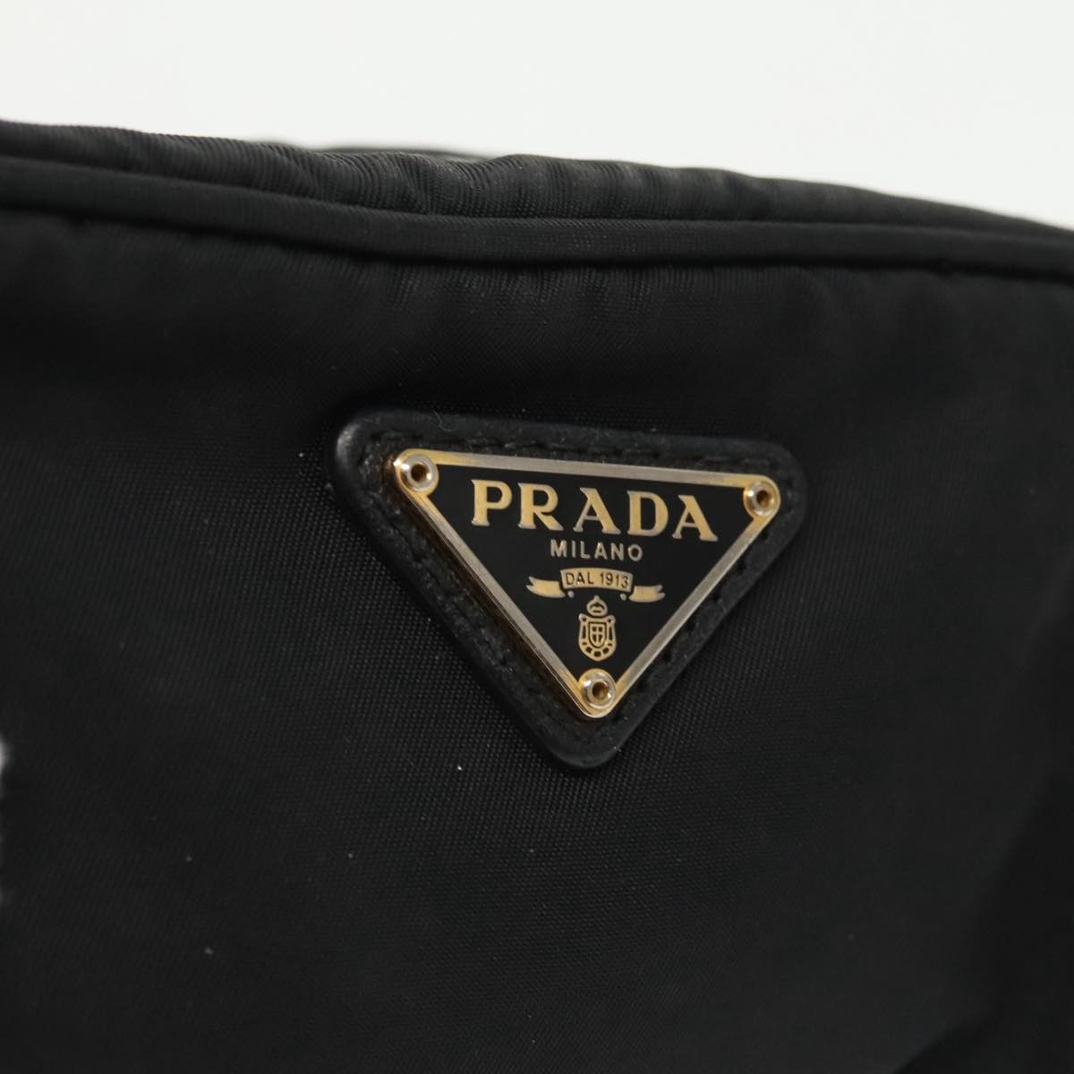 Prada Re-Nylon Black Synthetic Clutch Bag (Pre-Owned) Size ONE SIZE - 18 Thumbnail