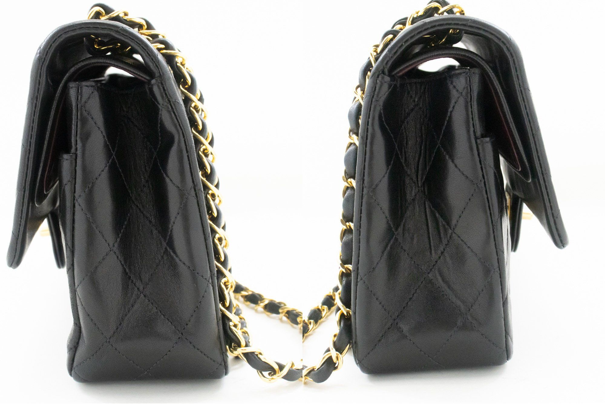 Chanel Black Leather Shoulder Bag (Pre-Owned) Size ONE SIZE - 3 Thumbnail
