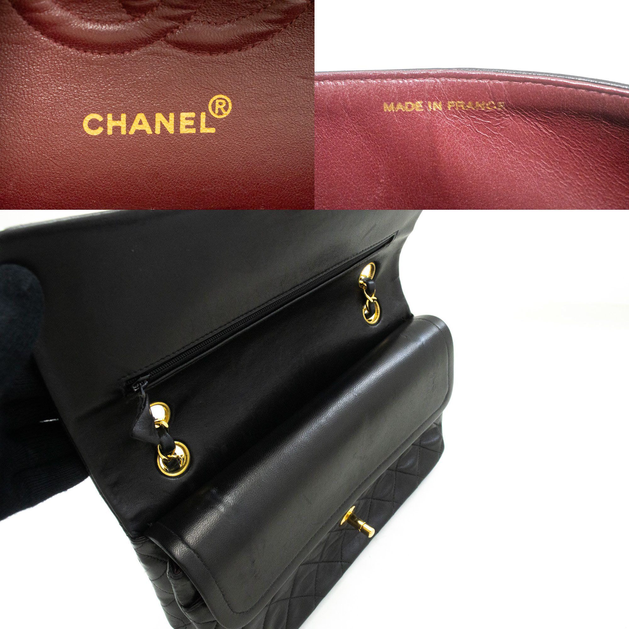 Chanel Black Leather Shoulder Bag (Pre-Owned) Size ONE SIZE - 10 Thumbnail