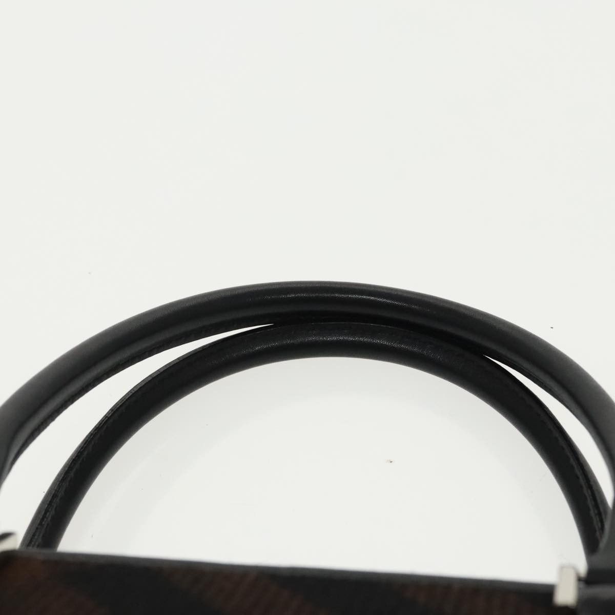 Burberry Black Leather Handbag (Pre-Owned) Size ONE SIZE - 15 Thumbnail