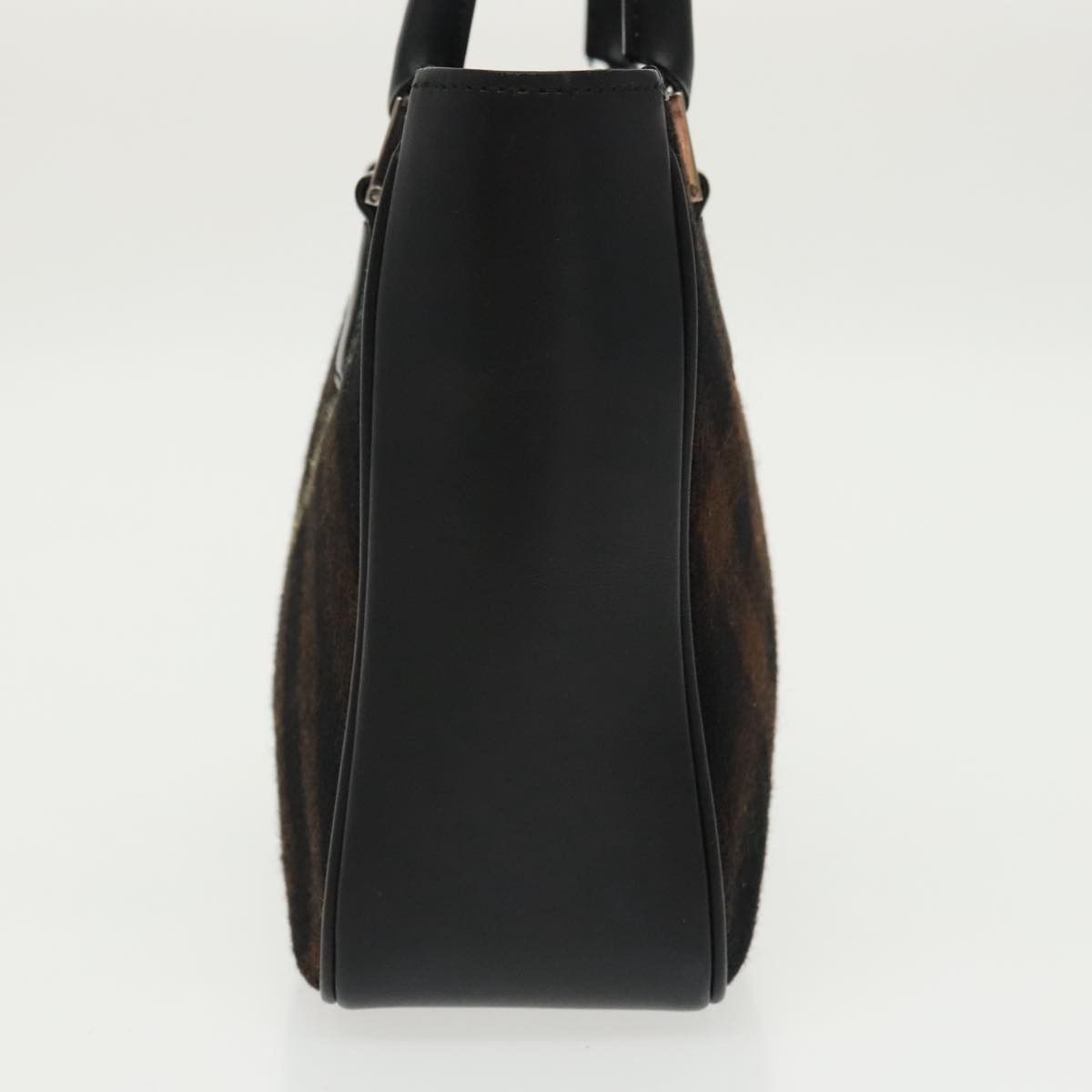 Burberry Black Leather Handbag (Pre-Owned) Size ONE SIZE - 3 Thumbnail